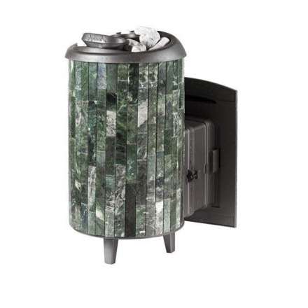 Печь банная ProMetall Атмосфера XL+ в ламелях из натурального камня Змеевик в Гродно