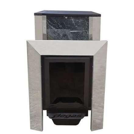 Печь банная Пегас 16 со стеклом в камне змеевик в Гродно