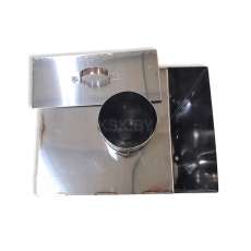 Бак самоварный Прямоугольный d115 мм, 80л; AISI430- 1,0мм в Гродно