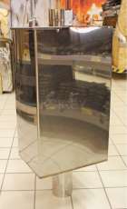 Бак самоварный Прямоугольный d115 мм, 80л; AISI430- 1,0мм в Гродно