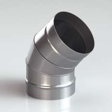 Колено (Отвод) 45 из нерж. ст. 304/0,8 мм купить в Гродно