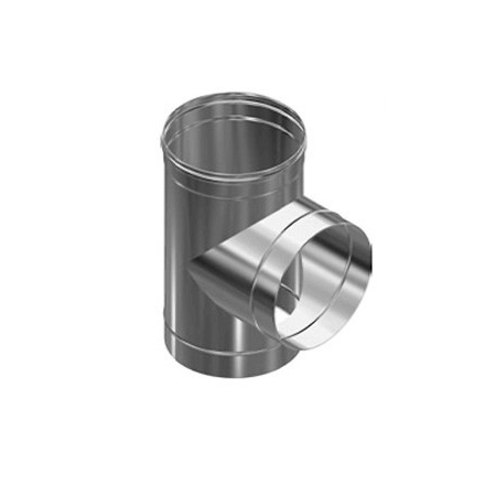 Тройник нерж. (AISI 430/0,5мм) 90* купить в Гродно