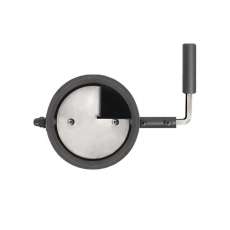 Шибер чугунный поворотный L-500 мм диамтер 115-120 мм в Гродно