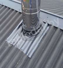 Проходник кровли Везувий №5 мастер-флеш Угловой (200-275), силикон в Гродно