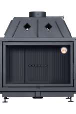 Каминная топка Экокамин Альфа 1000 B подовая черный шамот в Гродно