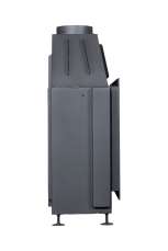 Каминная топка Экокамин Альфа 1000 B подовая черный шамот в Гродно