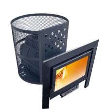 Печь Пегас Легион 16 чугун панорамная дверь Амазонка бай фото в Гродно