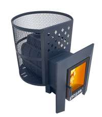 Печь Пегас Легион 22 чугун ДТ 4 стекло Амазонка бай фото в Гродно