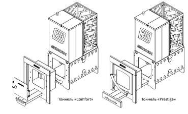 Печь банно-отопительная Ермак Cube 16 в Гродно