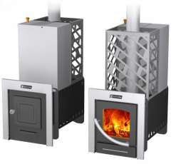 Печь банно-отопительная Ермак Cube 16 в Гродно