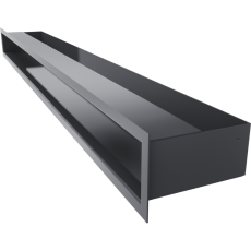 Решетка люфт 90х1000 (графит) Амазонка бай фото в Гродно