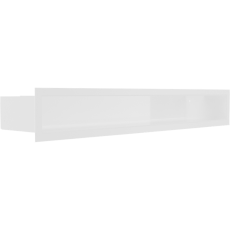 Решетка люфт 90х600 (белая) в Гродно