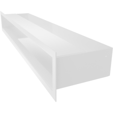 Решетка люфт 90х600 (белая) купить в Гродно