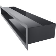 Решетка люфт 90х600 (графит) купить в Гродно