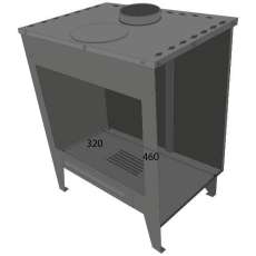 Купить Печь-камин Печь-камин Пегас Опти 180 сталь в Гродно Амазонка бай фото в Гродно