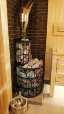 Печь для бани КРОНОС Колизей 24 ВСЧ Панорама в Гродно