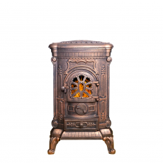 Чугунная ПЕЧЬ-КАМИН Везувий А-07 Медь в Гродно