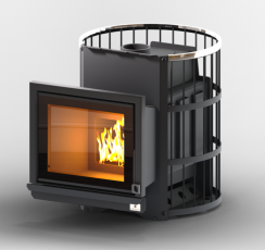 Печь для бани KRONOS КОЛИЗЕЙ 16 ВCЧ Панорама в Гродно