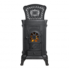 Чугунная ПЕЧЬ-КАМИН Везувий А-07 Антрацит купить в Гродно