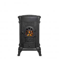 Чугунная ПЕЧЬ-КАМИН Везувий А-07 Антрацит в Гродно