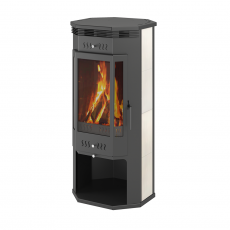 Печь-Камин ASTON 11кВт (180 м3) угловой в Гродно