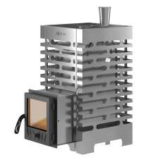 Печь для бани Везувий ASTON 16 INOX стекло в Гродно