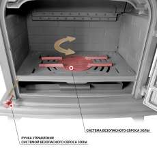Печь-камин Везувий HR-15 Антрацит в Гродно