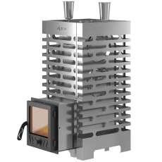 Печь для бани Везувий ASTON 20 INOX стекло в Гродно