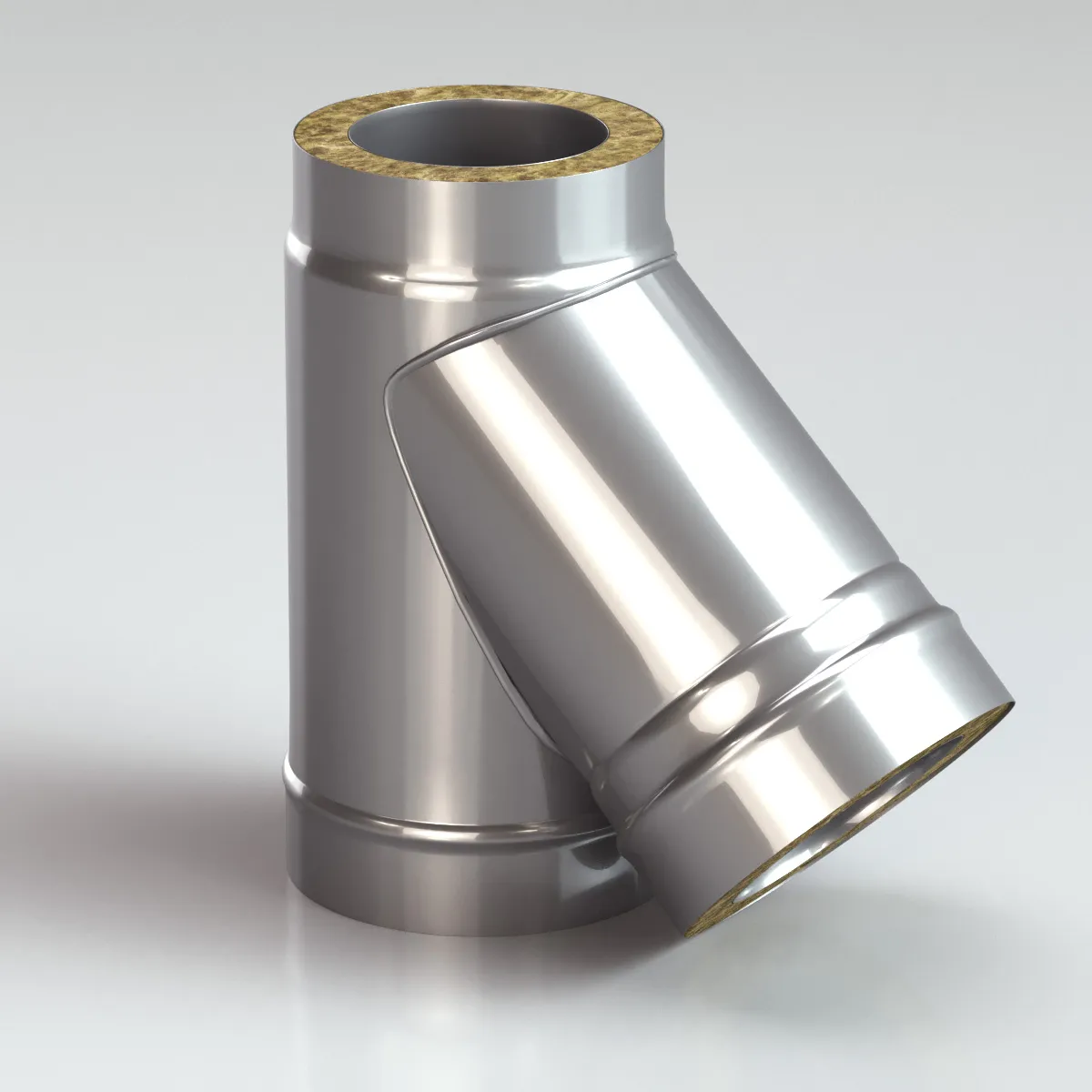 Сэндвич-тройник 45 304/430 1,0, изол. 50 мм в Гродно