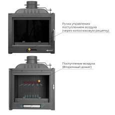 Каминная топка EVEREST U10 в Гродно