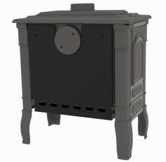 Печь-камин FireWay Gunter N чёрный в Гродно