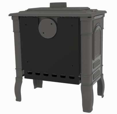 Печь-камин FireWay Gunter N чёрный в Гродно