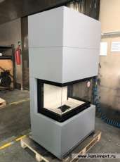 Камин Родос 800 СЛОНОВАЯ КОСТЬ шамот белый в Гродно