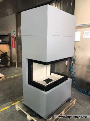 Камин Родос 800 СЛОНОВАЯ КОСТЬ шамот белый в Гродно