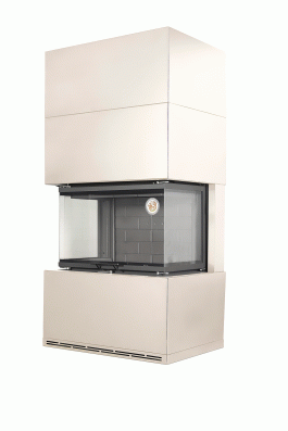 Камин Родос 800 СЛОНОВАЯ КОСТЬ шамот черный в Гродно