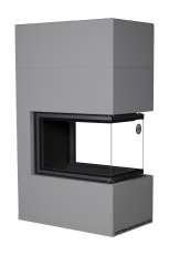 Камин Родос 900 ГРАФИТ, шамот черный в Гродно