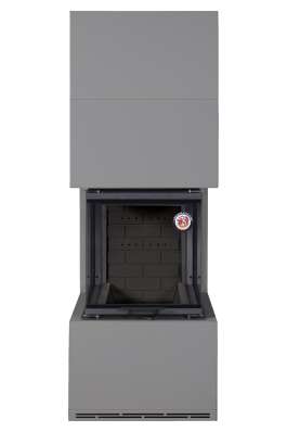 Камин Родос 900 ГРАФИТ, шамот черный в Гродно