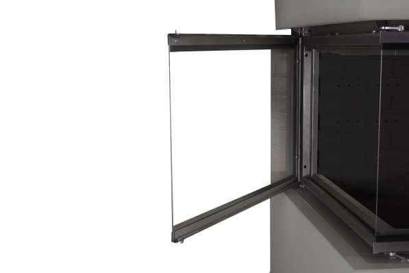 Камин Родос 900 ГРАФИТ, шамот черный в Гродно