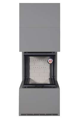 Камин Родос 900 ГРАФИТ, шамот белый в Гродно