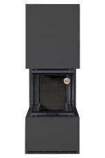 Камин Родос 900 ЧЕРНЫЙ, шамот черный в Гродно