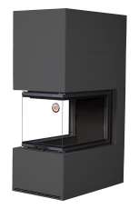 Камин Родос 900 ЧЕРНЫЙ, шамот черный в Гродно