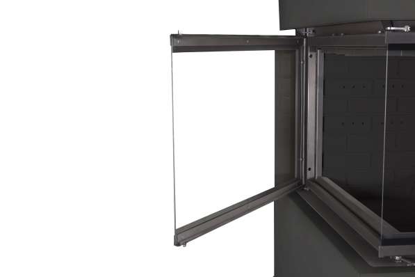 Камин Родос 900 ЧЕРНЫЙ, шамот черный в Гродно