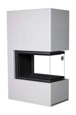 Камин Родос 900 СЛОНОВАЯ КОСТЬ, шамот черный в Гродно