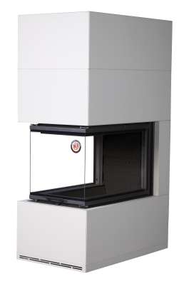 Камин Родос 900 СЛОНОВАЯ КОСТЬ, шамот черный в Гродно