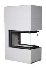 Камин Родос 900 СЛОНОВАЯ КОСТЬ, шамот белый в Гродно