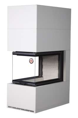 Камин Родос 900 СЛОНОВАЯ КОСТЬ, шамот белый в Гродно