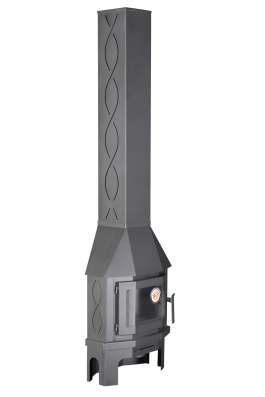 Камин Бавария Мюнхен пристенно-угловой МИНИ графит в Гродно