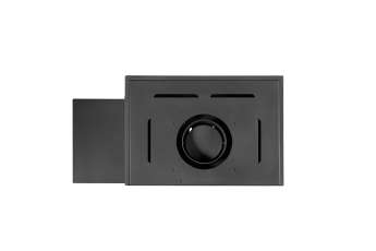 Камин МАДРИД на дровнике Гигант слева черный\белый шамот в Гродно