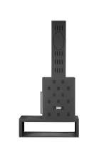 Камин МАДРИД на дровнике Гигант слева черный\белый шамот в Гродно