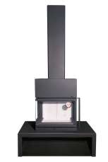 Камин МАДРИД на дровнике Гигант центральный черный\белый шамот в Гродно